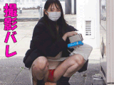 完全バレ！外でパンチラ見せつけ後デートに展開！半個室ではチ〇ポを弄ぶ痴女・・・⑮
