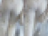 街撮り巨尻通信16＊ホワイトデニムのPライン爆尻女子