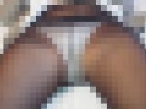 不動産関係の美人ＯＬ！顔出し！パンチラ④（黒ストッキング）１００枚