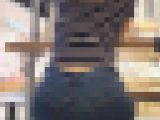 【20代ギャル】安産型のエロデニム尻