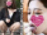 S級素人美女と野外露出デートからの超濃厚なフェラチオでお口抜き！神テクでじっくり痴女フェラされてとんでもない量の口内射精！