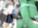 【痴漢】下着にびっちょりシミを滲ます女学生の尻穴まで弄んだ禁断痴漢行為動画004