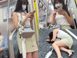 地下鉄ストーキング→膣出しzzZ姦 #1