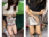 2名の美人お姉さんの真上からのエロ過ぎる生脚美脚719