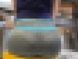【キャバクラ嬢】エロすぎるスパッツのトレーニング爆尻(座り尻)