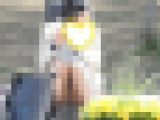 お座りお姉さん発見！！（ＦＨＤ）大変です！！パンツが見えてますよ３５
