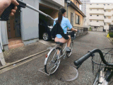 JK自転車ぱんちら②