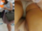 顔つき逆さ撮り26（生足の綺麗なお姉さん編）