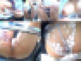 【特典おまけ動画付き】カフェテラスでおっぱいやアソコを拭いたり無防備すぎるKちゃん2名⑧