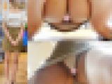 モデル級の超美人店員さん！！エロ過ぎる食い込みとお尻、乳首までも丸見え状態！！