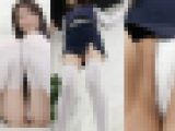 【フェチ動画】内●恭子似の純白のTバックパンティの股間の膨らみ見せつける身長170cmオーバーの大手銀行勤務のお姉さん vol1