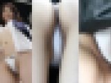 【フェチ動画】内●恭子似の純白のTバックパンティの股間の膨らみ見せつける身長170cmオーバーの大手銀行勤務のお姉さん vol3