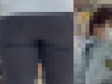 【20代美人パートさんの美尻】男の客はみんな視○w こんなにお尻のかたちが丸わかりで恥ずかしい【4K】
