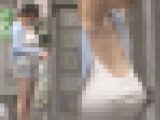 【街撮り】爆乳なのにノーブラで出歩くスケベ女を盗撮