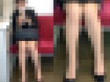 短いスカートから国宝級の美脚を見せてくれたエロすぎる美人OLさん（其の七）