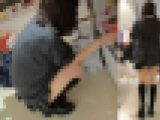 制服女子街撮り10　ミニスカすぎるJK