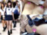 【電車痴漢】デカ乳パイパン美少女に中出し痴漢！乳首もクリも鬼責めで下半身ヌレヌレ後に美麗ワレメ肉棒ブチ込み中出しやり逃げ
