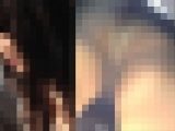 【勃起注意】パンチラカメラ 018 ストッキング越しに白いパンティ
