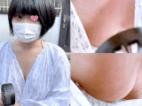 【絶景パンチラ?】巨乳・剛毛丸見えアングル。扇風機のモニター調査で美乳とハミ毛を隠し撮り【胸チラ】