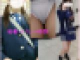 美脚ミニスカJK＊粘着したらバレ？からの奇跡の展開！可愛すぎる手招きでパンティ堪能＊