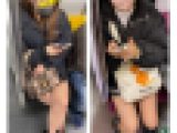 2名の美人お姉さんの真上からのエロ過ぎる生脚美脚757