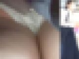 [★顔出し]パンチラ盗撮 OLさん 白パンツを接近撮影