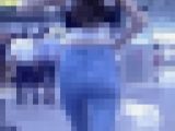 イケイケパリピ系の長身美人ギャルがスキニーデニム履いてデカ尻ピタつかせて歩く姿がエロい