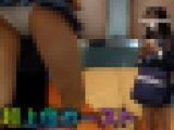 【大特価!!】【JKパンチラ】最上位カースト青チェちゃん逆さ撮り_REC17_スタイルのバランスが極上の超ミニスカJK