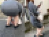 日本人離れのムチムチボディーを思わず追跡してしまいましたｗ