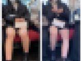 美人女子大生の対面エロ過ぎる生脚美脚770
