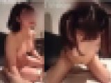 （個人撮影）美容専門１年,ちょいポチャでツインテの巨乳ちゃん
