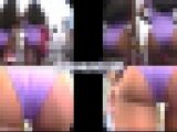 [再販]　91レースドニッポン2-2　＜薄紫色のハイレグおしり＞