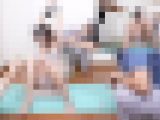 くすぐりの耐久性があると思いきや次第に化けの皮が破れて反応し出すスレンダーお姉さん（完全オリジナル）