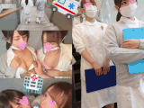 ≪内科の巨乳ナース≫白衣姿の院内フェラ。淫らな看護ハメ。
