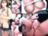 【路線バス痴漢動画26】 超絶カワイイ爆乳HカップJ〇 肉厚マ●コを弄られ潮垂れ流し
