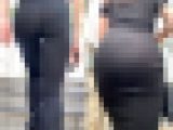 【再販商品です】　No.223「超興奮！Tバックとピンクパンティーが透けてしまうBLACKファッション」