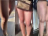 ホームでうろうろ通話してるJDにお仕置き粘着を