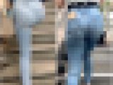 【再販商品です】   No.274「むっちり感が強烈なスキニーデニム尻のGAL達」