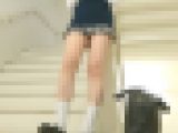 ムラムラ太ももJK その25 ポニテ激カワ女子の赤パン