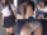 （再販）大失態！やりすぎてバレてしまった！駅階段ロリ美少女Pチラ動画19（Full HD）