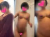 【風呂】美人妊婦の黒い乳首と膨らんだお腹03【民泊/隠し撮り】