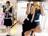 ０3某携帯ショップ　最上級坂系美少女店員のうすピンクやわマン＆恥ずかしいコリコリ乳首を覗き見