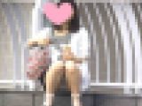 【再販】KかDの子2名の座りパンチラ