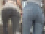 セクシーデニム30＊着座と歩行で眺めるスタイル抜群のお姉さん