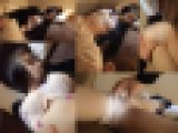 美人妻教師に夜ばい。就シン中に小陰唇めくり、美乳チェック。