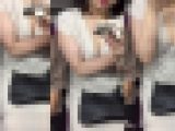 キャバクラのママ？貫禄熟女の胸チラ谷間