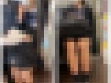 JK風制服S級美女のエロ過ぎる真上対面ミニスカ生脚474