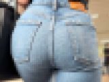 歩行記録0076「ジーンズお姉さんのまるまるヒップに接近」
