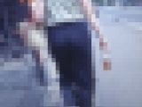 超ハイスペックセクシー美人お姉さんがピタパン食い込ませて下着ライン浮き上がらせて歩いてる姿がイヤらしい