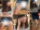 【再販】神的可愛さの美少女に盗撮バレ!?ユルいお股からP丸見え！可愛いすぎる女の子の極上対面ぱんちら～FHD動画～